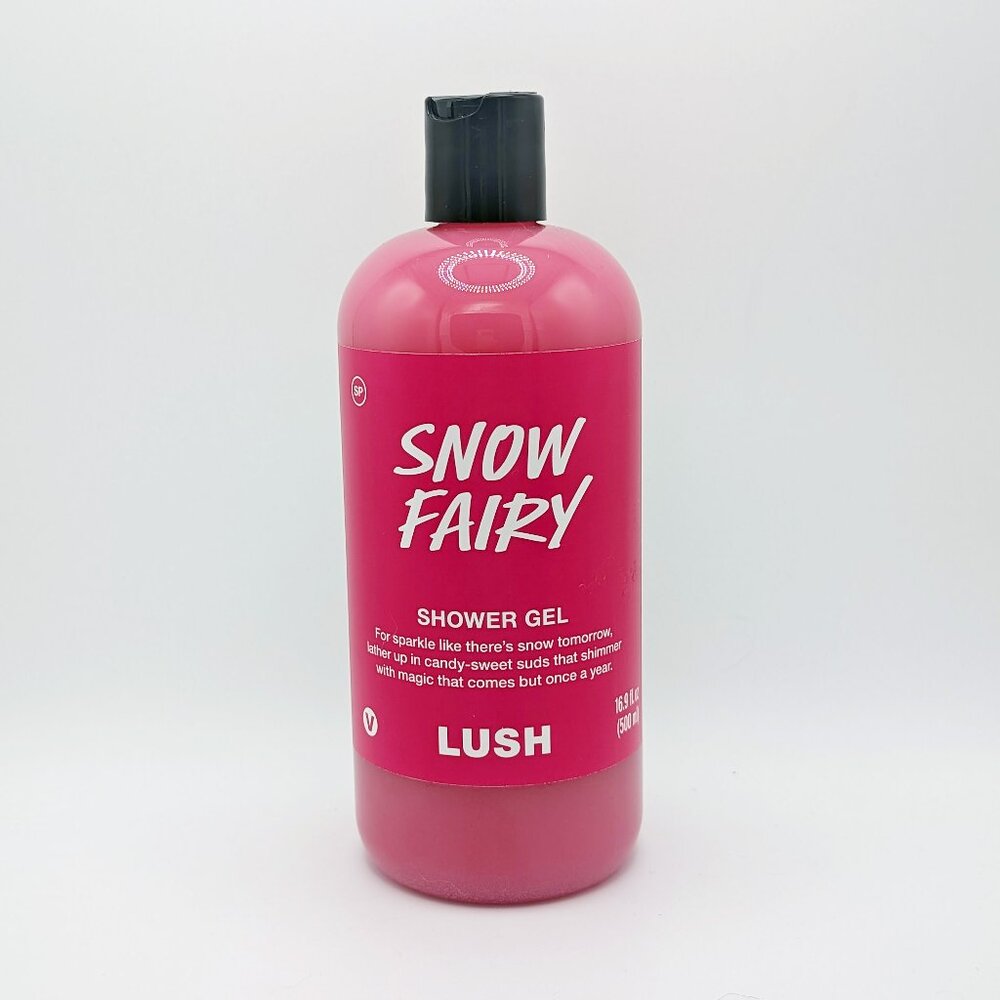 NEW, SEALED Lush Snow Fairy Shower Gel, 16.9 oz Bottle (500 ml), Exp: 2027